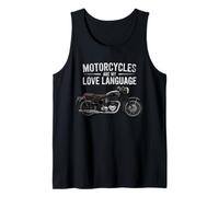 Fun Motorcycles Are My Love Language Design for Men, Women Débardeur