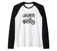 Fun Motorcycles Are My Love Language Design for Men, Women Manche Raglan
