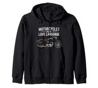 Fun Motorcycles Are My Love Language Design for Men, Women Sweat à Capuche