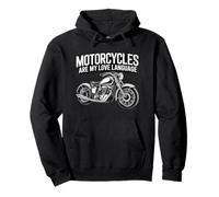 Fun Motorcycles Are My Love Language Design for Men, Women Sweat à Capuche
