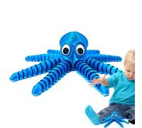 Fun Octopus Toy with Movable Joints, Realistic Sea Animal Decoration for Boys Girls, 2,24 x 2,24 x 7,68 pouces, Ornament Home Display Figure or Living Rooms, Bedrooms, Kids Spaces, and Educational