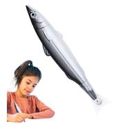 Fun Pens Kids - Stylo mignon en forme de poisson, outil d'écriture créatif à bille, papeterie en forme d'animaux marins, fournitures scolaires fantaisie | Décoration réaliste de stylo de thème de pêch