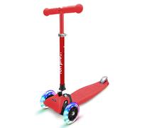 Fun Pro Trottinette Fun Pro ONE – pliable, roues LED, pour enfants de 3 à 6 ans – rouge G