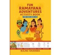 Fun Ramayana Adventures Activity Book for Kids Ages 4-8 Years