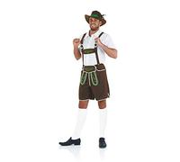Fun Shack Costume Bavarois Homme, Déguisement Oktoberfest Homme, Tenue Bavaroise, Costume Tyrolien, Deguisement Fete De La Biere, Déguisement Alsacien, Deguisement Halloween, Carnaval L