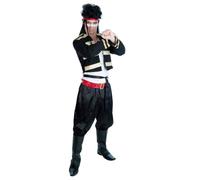 Fun Shack Costume Chanteur Homme, Déguisement Années 80, Tenue Disco Carnaval Homme M