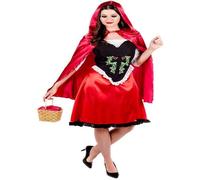 Fun Shack Déguisement Chaperon Rouge Femme, Deguisement Chaperon Rouge Femme, Déguisement Petit Chaperon Rouge Femme, Costume Petit Chaperon Rouge Adulte, Chaperon Rouge Deguisement Femme Taille L