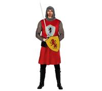 Fun Shack Costume Chevalier Médiéval Homme, Déguisement Carnaval Adulte, Tenue Historique Homme, M