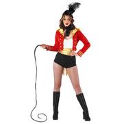 Fun Shack Costume Cirque Femme, Veste Monsieur Loyal, Déguisement Cirque Adulte, Halloween