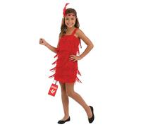 Fun Shack Costume de la journée mondiale du livre pour filles, robe garçonne rouge, taille S