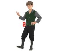Fun Shack Costume Enfant, Robe Médiévale et Victorienne, Déguisement Paysan et Orphelin, M