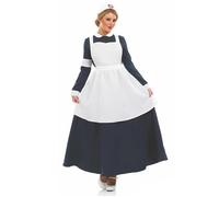 Fun Shack Costume Infirmière Victorienne Femme, Robe Médiévale, Déguisement Carnaval 1900, XL