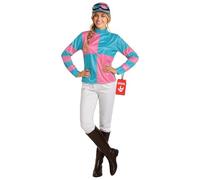 Fun Shack Costume Jockey Femme, Déguisement Adulte Halloween et Carnaval, Tenue Équestre Originale, M