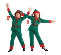 Fun Shack Costume Lutin Enfant, Deguisement Elfe Halloween Enfant, M