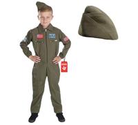 Fun Shack Costume Pilote Enfant, Déguisement Chasse et Ligne, Idéal Carnaval et Fêtes, L
