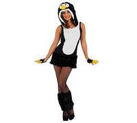 Fun Shack Costume Pingouin Femme, Pyjama Animaux Adulte, Grenouillère Carnaval Déguisement, L