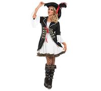 Fun Shack Costume Pirate Femme, Deguisement Pirate Femme, Deguisement Halloween Adulte, Déguisement Carnaval Adulte XL