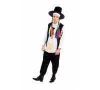 Fun Shack Costume Pop Star Années 80 Homme, Déguisement Carnaval Vintage Homme M
