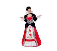 Fun Shack Costume Reine de Coeur Femme, Déguisement Dame de Coeur Adulte, Idéal pour Carnaval, S