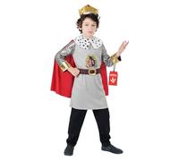 Fun Shack Costume Roi ou Prince Enfant, Déguisement Carnaval Garçon, Tenue Royale Enfant, L
