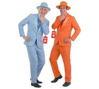 Fun Shack Costume Smoking Orange Homme, Deguisement Retro Halloween, M
