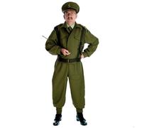 Fun Shack Costume Soldat Homme, Déguisement Militaire Adulte, Tenue Carnaval Militaire Homme XL