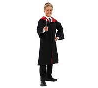 Fun Shack Costume Sorcier Enfant, Déguisement Magicien Garçon, Cape Sorcier, Idéal Halloween et Fêtes, L