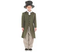 Fun Shack Costume Victorien Enfant, Déguisement Paysan et Médiéval, Idéal Carnaval et Fêtes, XL