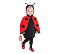 Fun Shack Deguisement Coccinelle Enfant, Costume Halloween Enfant | Tunique Rouge & Cape à Capuche à Pois, Look Coccinelle, À Enfiler, Parfait pour Halloween, Idéal pour les Jeux de Rôle