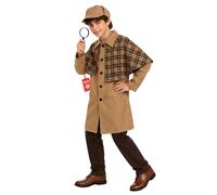 Fun Shack Deguisement Detective Enfant, Costume Enqueteur Halloween, XL