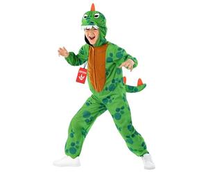 Fun Shack Deguisement Dinosaure Enfant, Costume Dinosaure Enfant, Deguisement T Rex Garcon, Déguisement Animal, Costume Halloween Garcon, Déguisement Carnaval Garçon S