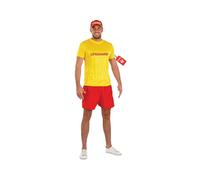 Fun Shack Deguisement Sauveteur Homme, Deguisement Maitre Nageur Homme, Déguisement Halloween Adulte, Costume Carnaval Homme, M