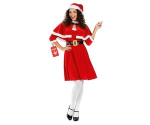Fun Shack Deguisement Mere Noel, Robe Mere Noel Femme, Costume Mère Noël Femme, Déguisement Mère Noël, XXL