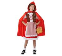 Fun Shack Deguisement Petit Chaperon Rouge Fille, Costume Halloween, M