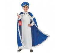 Fun Shack Deguisement Roi Mage Enfant, Costume Nativite Halloween | Tunique, Robe & Couronne, Style Roi Mage, À Enfiler, Parfait pour Halloween, Idéal pour les Jeux de Rôle