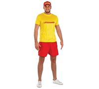 Fun Shack Déguisement Sauveteur Homme, Costume Plage et Mer, Tenue Carnaval et Halloween Adulte, M