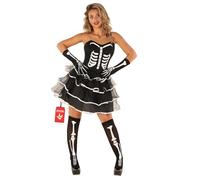 Fun Shack Deguisement Squelette Femme, Costume Ossements Halloween, L