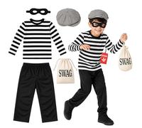 Fun Shack Deguisement Voleur Enfant, Costume Cambrioleur Halloween, L