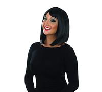 Fun Shack La Perruque Cheveux Lisses Moyens Noir pour Femmes de Une Taille Unique