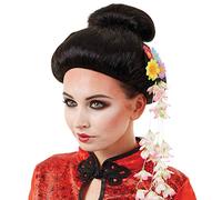 Fun Shack Perruque Geisha Femme, Déguisement Femme Carnaval Taille Unique
