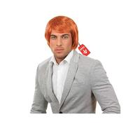 Fun Shack Perruque Orange Courte Punk, Accessoire Déguisement Soirée, Taille Unique