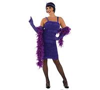 Fun Shack Robe Annee 20 Femme Gatsby, Costume Année 20 Femme, Robe Charleston, Déguisement Charleston, Deguisement Halloween Adulte M