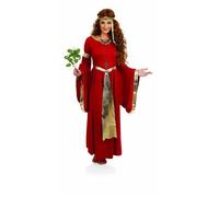 Fun Shack Robe Médiévale Femme, Déguisement Renaissance, Costume Moyen Âge, Idéal Halloween, L M