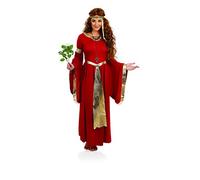 Fun Shack Robe Médiévale Femme, Déguisement Renaissance, Costume Moyen Âge, Idéal Halloween, S