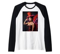 Fun Showgirl Costume Humour Rétro Manche Raglan