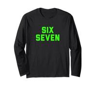 Fun Six Seven 6 7 Meme Design Manche Longue