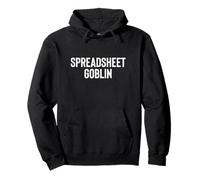 Fun Spreadsheet Goblin Humor Design Sweat à Capuche