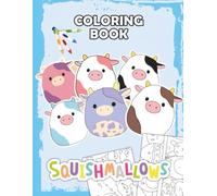 Fun Squish-Mallow's Coloring Book: Funny Coloring Pages For Kids