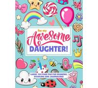 Fun Stocking Filler For Girls!: Large, 100 Page Pad for Drawing, Doodling and Journaling!