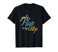 Fun Tap Dancing Pun J'Ai Un Battement dans Mon Pas T-Shirt Graphique avec Valeur